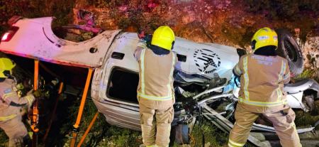 الضفة الغربية .مصرع شابين من القدس جراء حادث طرق قرب رحاليم